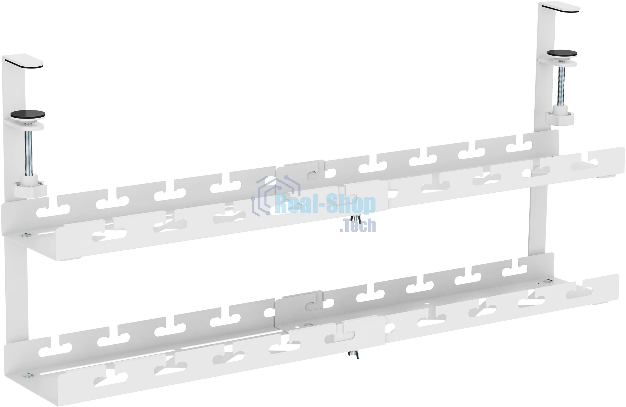 Кабель-канал Cactus CS-CM-700-2WT для столов 72.8x13.5x34.2 см белый