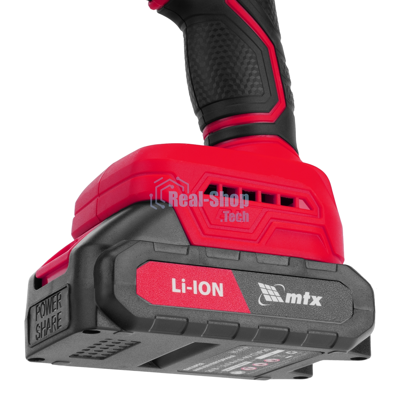 Дрель-шуруповерт MTX CIDS-BL-20, 20 В, 2 Ач, 60 Нм, бесщеточный, ударный