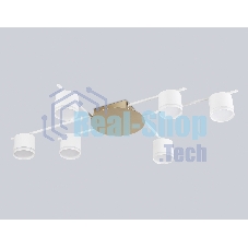 Потолочный светильник Ambrella light FL51755/6 WH/GD белый/золото GX53/6 max 12W 870*570*110