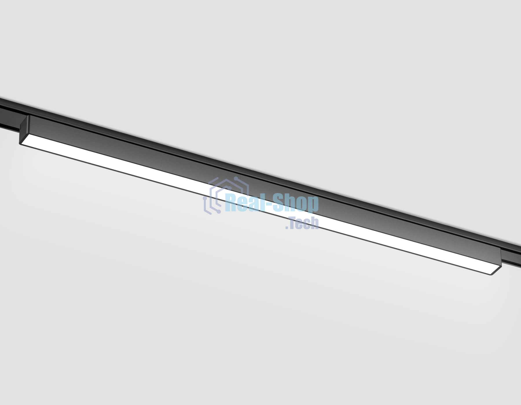 Светильник трековый светодиодный GV1455 BK черный IP20 20W 4200K 48V 615*26*24