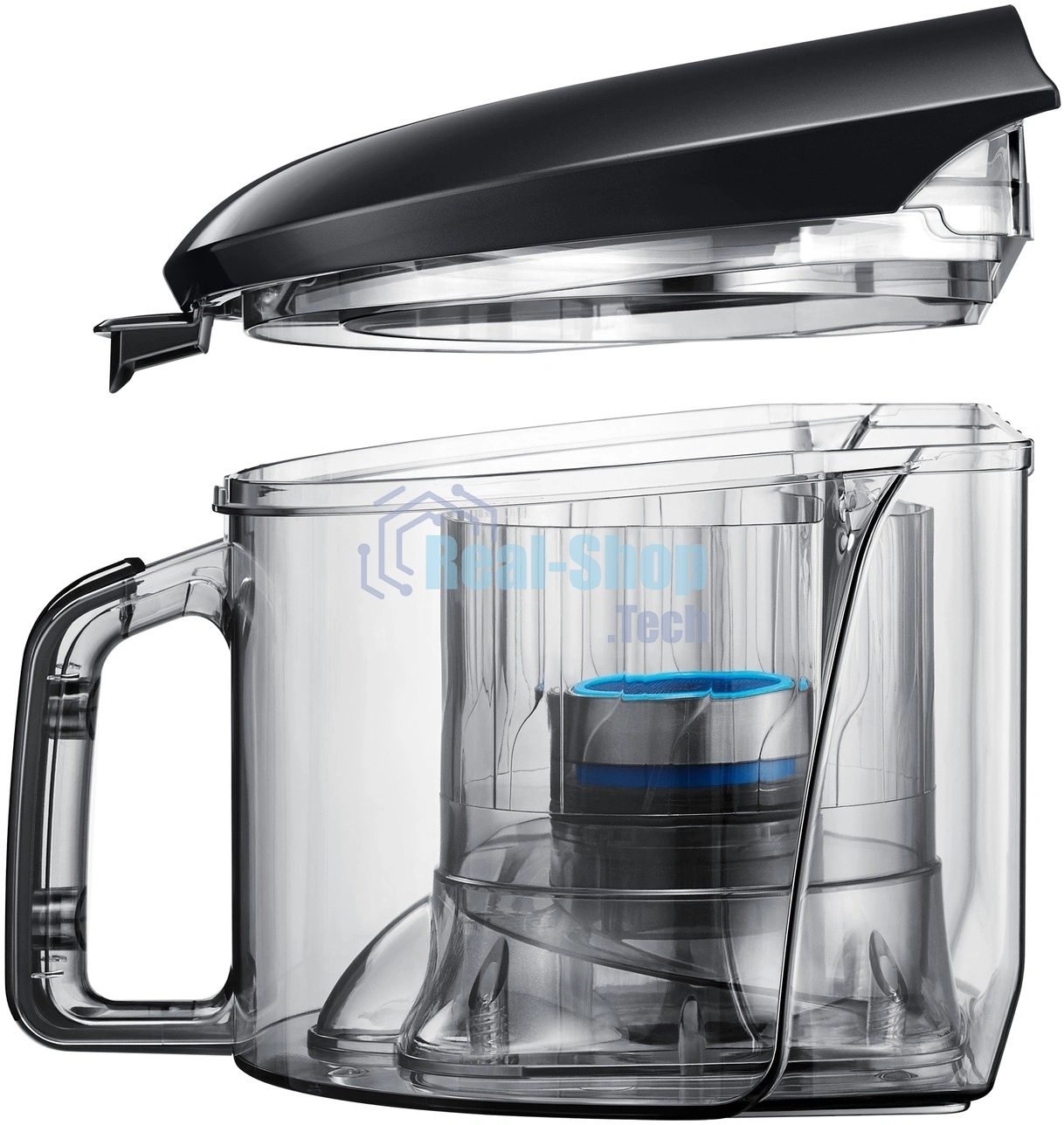 Пылесос Samsung VC18M2150SG/EV титан/черный, 380/1800 Вт, уборка сухая, пылесборник контейнер 1.5 л