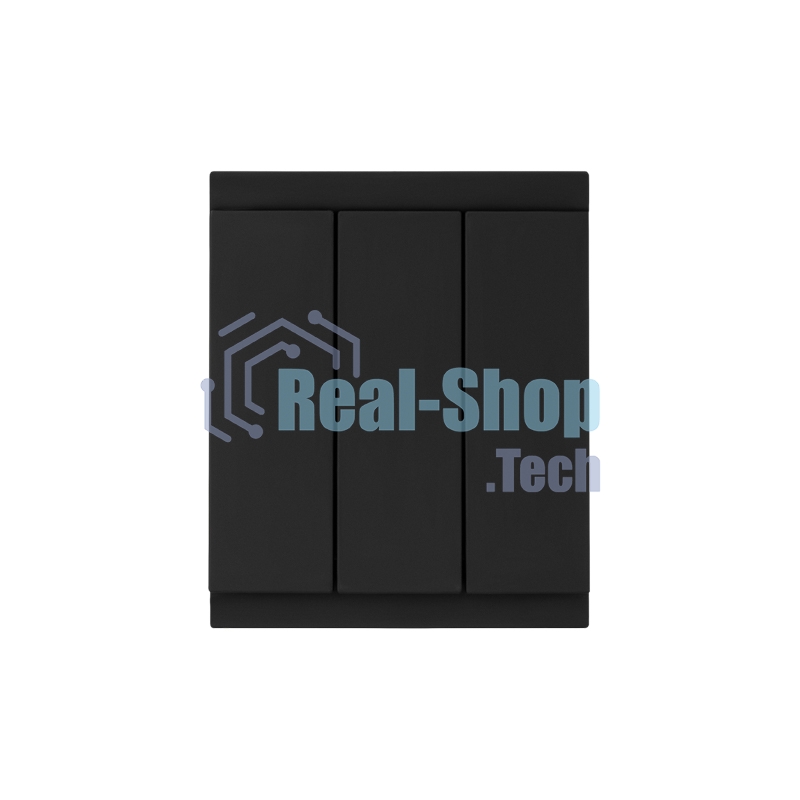 Выключатель SETE 3 кл 10А с/у антрацит IP20/IP44 KRANZ