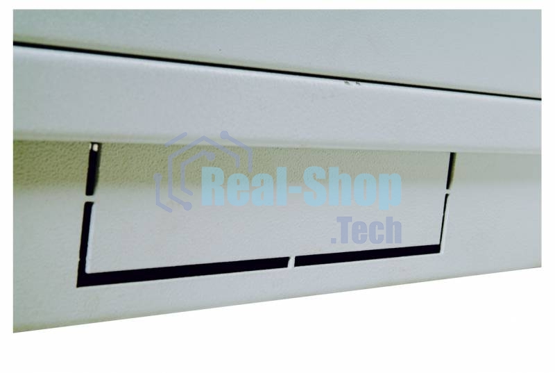 Шкаф коммутационный ЦМО ШТК-М-18.6.8-1ААА 18U 600x820 мм пер. дв. стекл задн. дв. стал. лист 2 бок. пан. направл. под закл. гайки 270 кг серый