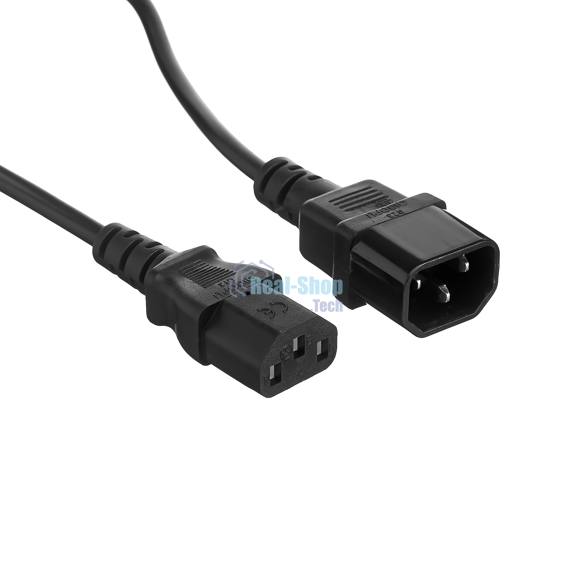 Кабель монитор-компьютер (UPS->уст-во) ExeGate Special EC-3S (С13->С14) 3x0.5, CCA, 3м