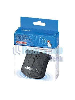 Звонок дверной проводной Готик соловей 220В 80-90дБА черный/серебристый Тритон ГС-05