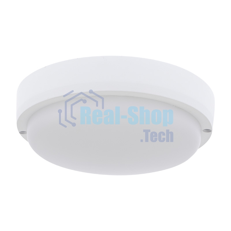 Светильник светодиодный пылевлагозащищенный Rexant ЖКХ-01 круг 18 Вт 1800 Лм IP65 174 мм 6500 K с микроволновым датчиком движения