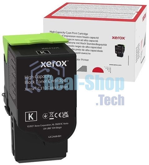 Картридж лазерный Xerox C310 черный 8K (006R04368)