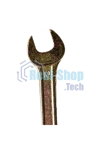 Ключ рожковый Сибртех, 8 х 10 мм, желтый цинк 14303