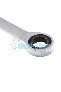 Ключ комбинированный трещоточный Matrix, 32 мм, CrV зеркальный хром