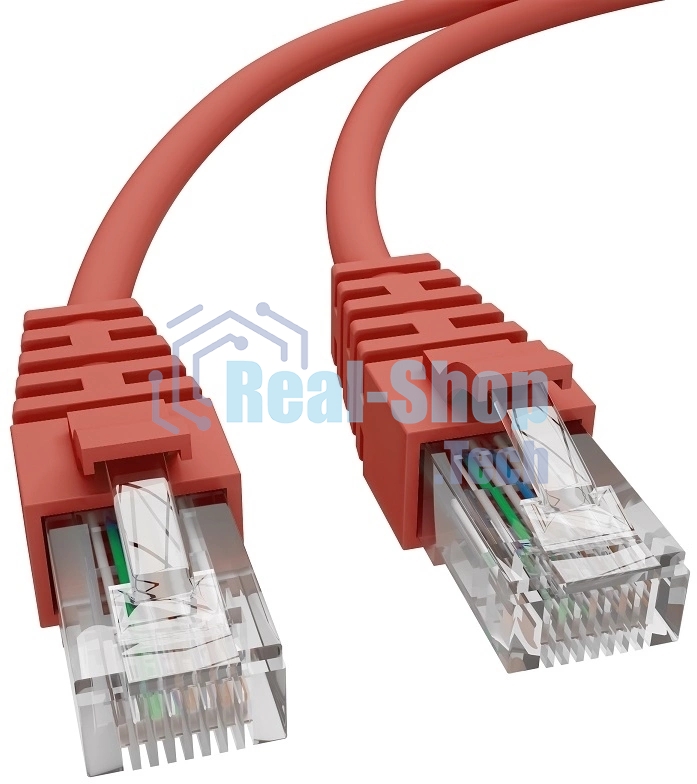 Патч-корд NTSS NTSS-PC-UTP-RJ45-5e-0.15-LSZH-RD NTSS-PC-UTP-RJ45-5E-0.15-LSZH UTP RJ-45 вил.-вилка RJ-45 cat.5e 0.15м красный LSZH (уп.:1шт)