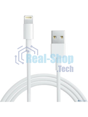 Кабель Rexant USB-A – Lightning, 2,4А, 2м, ПВХ, белый