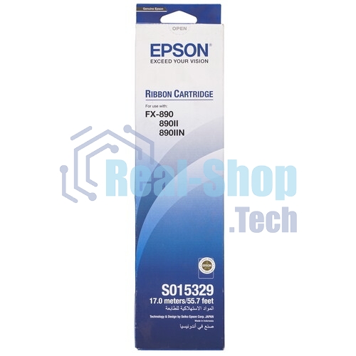 Картридж ленточный Epson C13S015329BA черный (75000000 стр.) для Epson FX-890