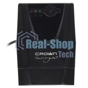 Источник бесперебойного питания Crown CMU-500X / 480 ВА / 240 Вт / Euro + IEC-320