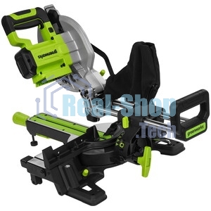 Торцовочная пила Greenworks GD24MS216 24V, бесщеточная, с протяжкой, без АКБ и ЗУ [1501707]