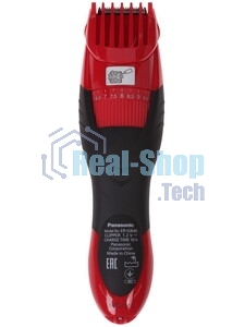 Машинка для стрижки Panasonic ER-GB40 красный (насадок в компл:1шт)