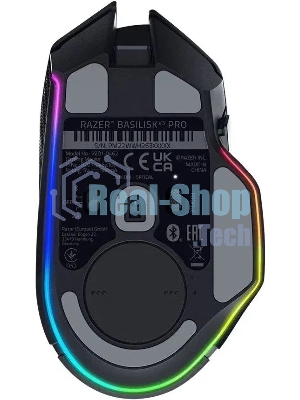 Мышь беспроводная/проводная Razer Basilisk V3 Pro черный, 30000 dpi, радиоканал, Bluetooth, USB, кнопки - 11