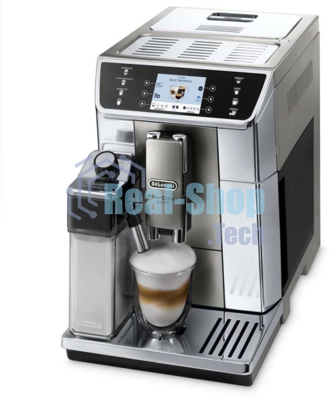 Кофемашина автоматическая DeLonghi ECAM650.55.MS серебристый, исп. кофе - зерновой/молотый, 2 л, 1450 Вт, 19 Бар.