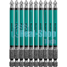 Биты профессиональные KRAFTOOL (PH2, 100 мм, 10 шт.)