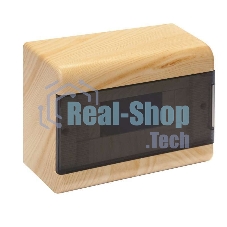 Щиток ОП Тусо 9мод. с прозрачной двер. 222х160х93мм IP40 сосна на светл. основе Рувинил 68029-27М