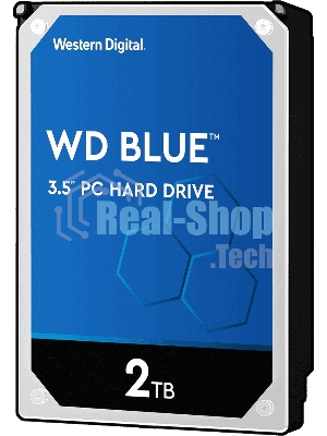 Жесткий диск Western Digital 2Tb 7200rpm WD20EZBX SATA-III Blue 256Mb 3.5
