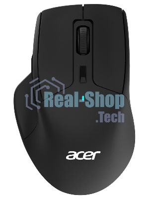 Мышь беспроводная Acer OMR170 черный, 1600 dpi, радиоканал, Bluetooth, USB, кнопки - 6