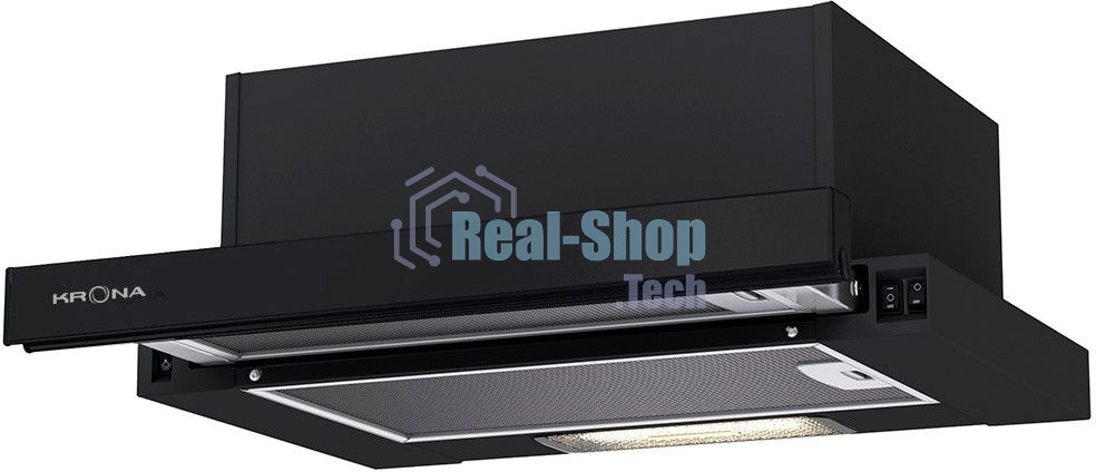 Вытяжка телескопическая Krona Kamilla 450 Black черный, 45 см, 507 куб. м/ч, 38 дБ