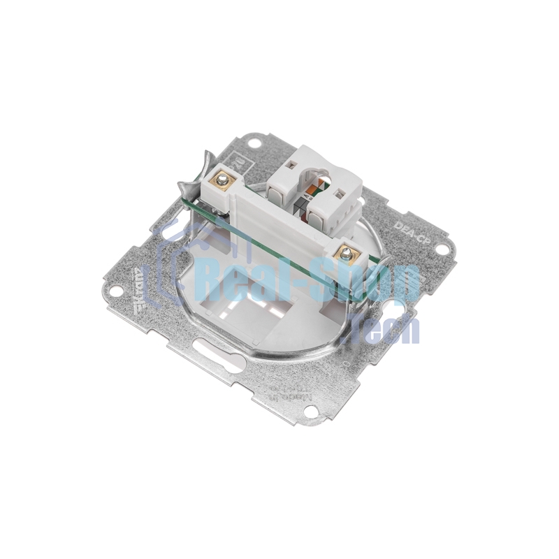 Розетка компьютерная Kranz RJ45 DEA с/у мех. белый