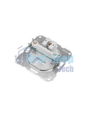 Розетка компьютерная Kranz RJ45 DEA с/у мех. белый