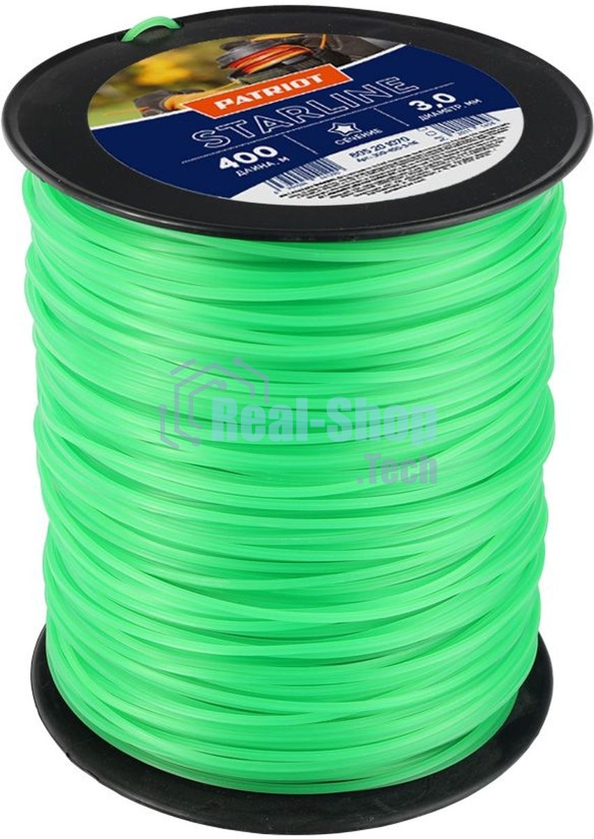 Леска Starline D 3,0 мм L 400 м (звезда, зеленая) 300-400-3