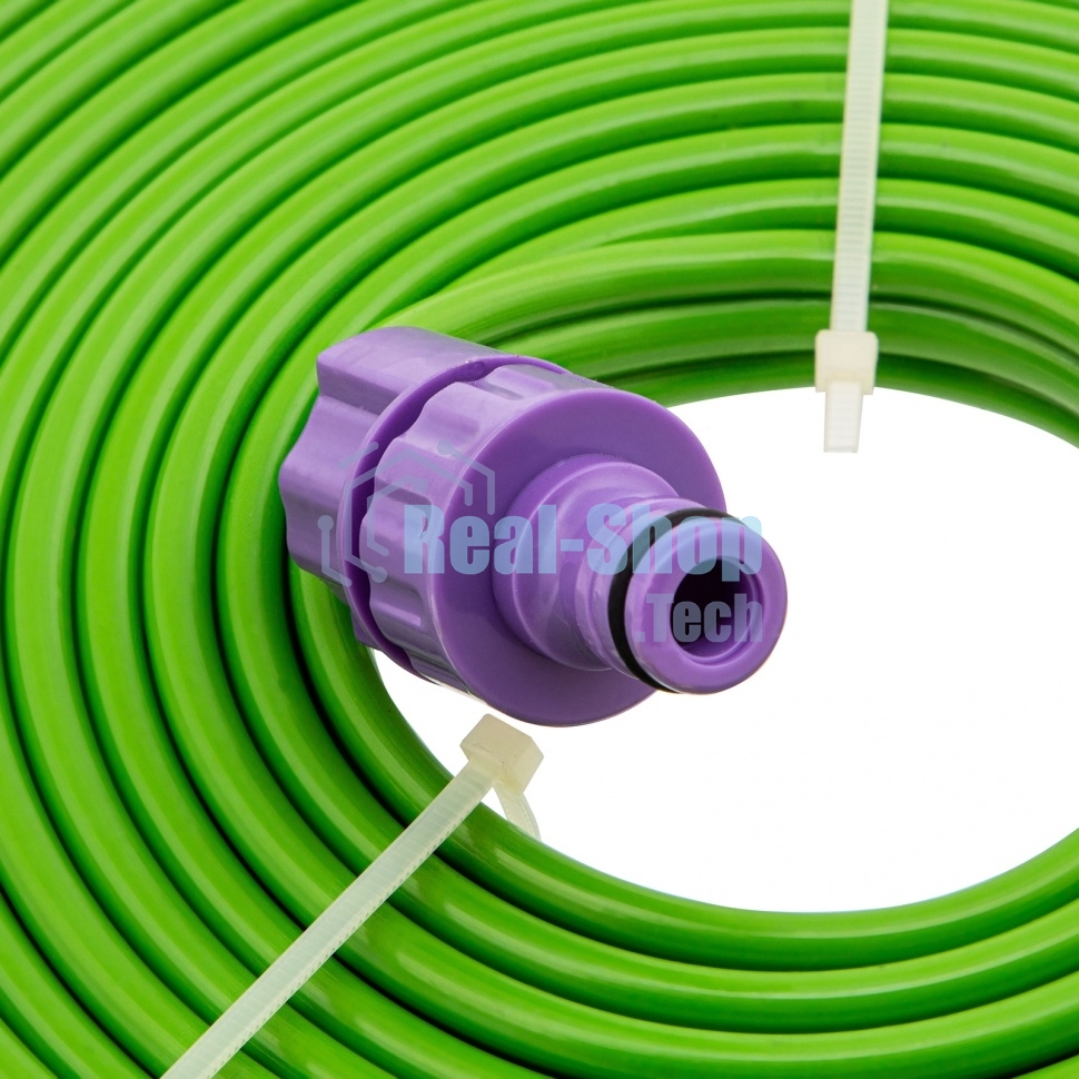 Шланг для капельного полива растений Palisad 3-рукавный, 7,5 м