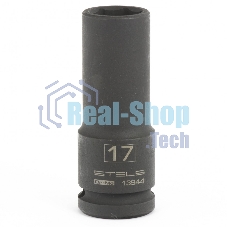 Головка ударная удлиненная шестигранная, 17 мм, 1/2