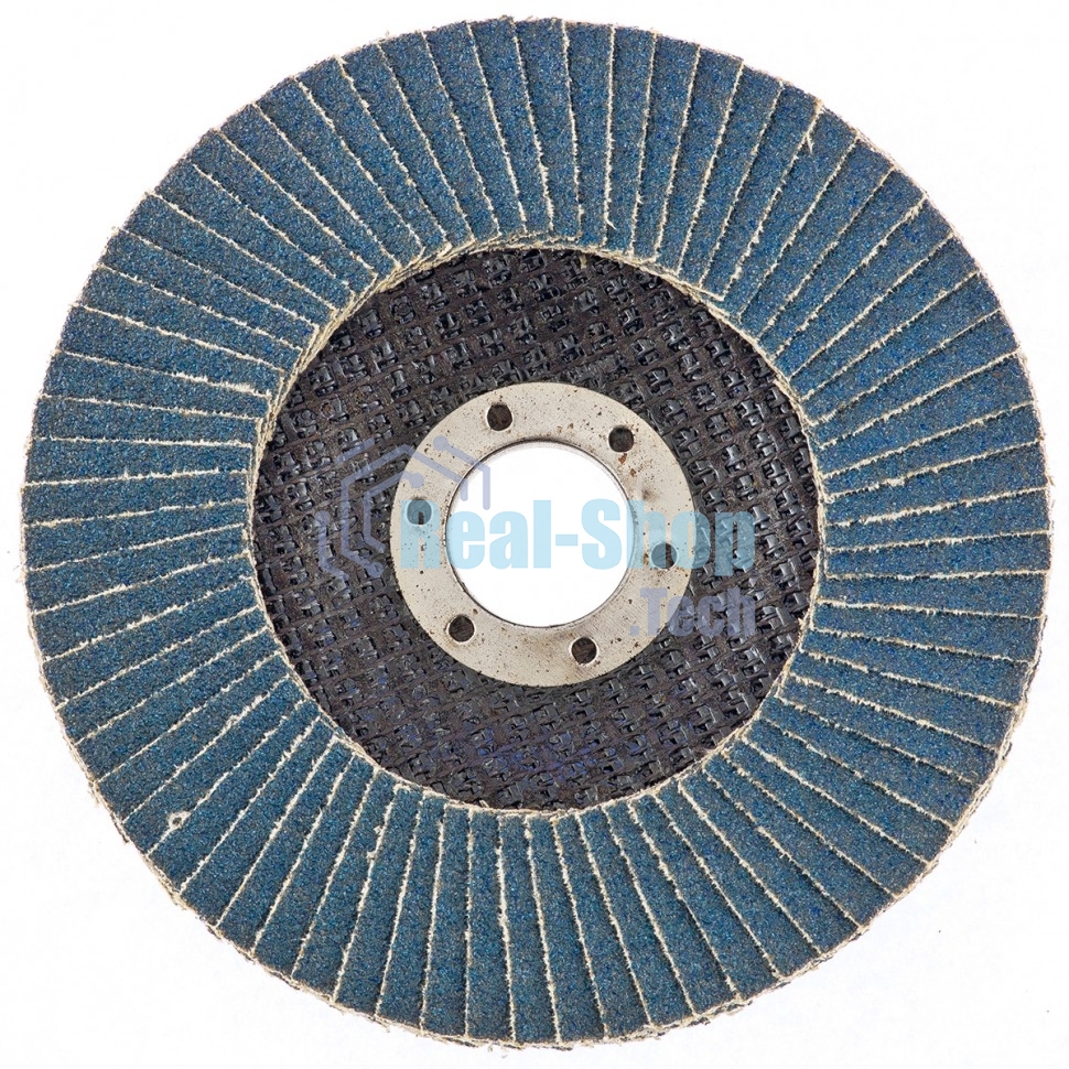 Круг Россия лепестковый торцевой КЛТ-1, ZK10XW 125 х 22,2 мм 74020