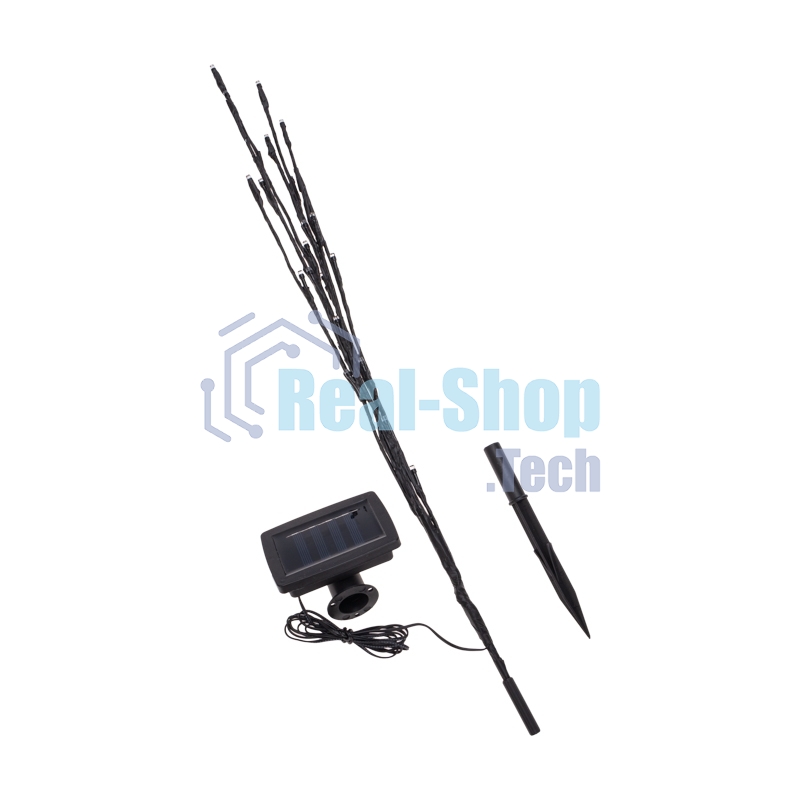 Светильник грунтовый Rexant Верба, 3000К, встроенный аккумулятор, солнечная панель