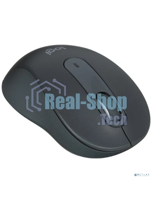 Мышь беспроводная Logitech Signature M650 графитовый, 4000 dpi, радиоканал, Bluetooth, USB, кнопки - 5