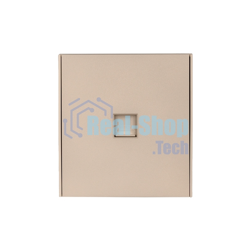 Розетка KRANZ STRONG компьютерная RJ45 кат6 с/у шелк