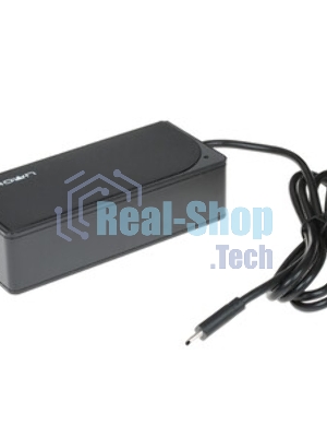 Зарядное устройство для ноутбука CROWN USB CMLC-3294 черный (Автомобильное 12V, 90W 15-20V, порт USB 5V 2.1A)