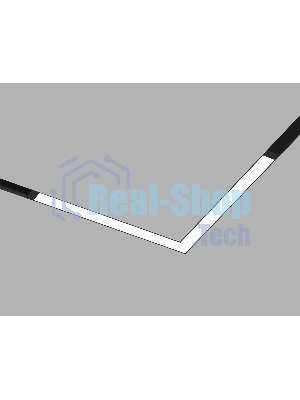 Трековый светильник-коннектор GL8115 BK черный IP20 18W 3000-6000K 220V 120° 312*312*25
