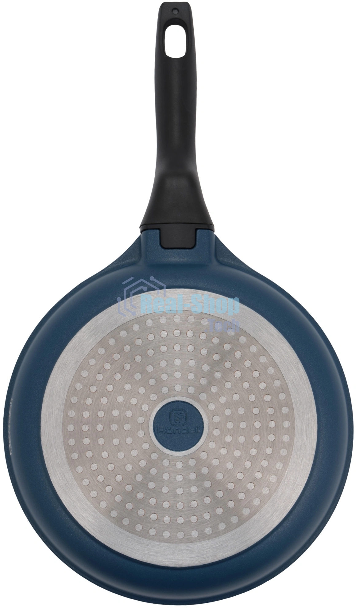 Сковорода Rondell Del mar RDA-1848 круглая 26см покрытие: Xylan Plus ручка съемная (без крышки) синий