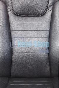 Кресло руководителя Бюрократ T-9923WALNUT/BLACK черный, кожа, крестовина дерево