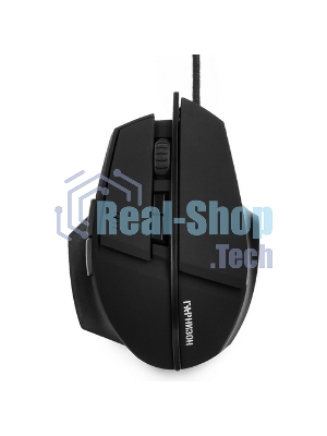 Мышь проводная Гарнизон GM-740G черный, 3200 dpi, USB, кнопки - 7