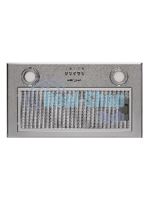 Вытяжка встраиваемая Krona Ameli 600 inox PB нержавеющая сталь, 60 см, 633 куб. м/ч, 50 дБ