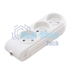 Колодка удлинителя 3-м без заземл. защ. шторки Makel N3010000