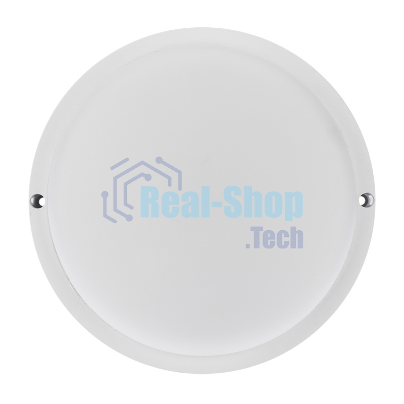 Светильник светодиодный пылевлагозащищенный Rexant ЖКХ-01 круг 18 Вт 1800 Лм IP65 174 мм 6500 K с микроволновым датчиком движения