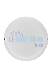 Светильник светодиодный пылевлагозащищенный Rexant ЖКХ-01 круг 18 Вт 1800 Лм IP65 174 мм 6500 K с микроволновым датчиком движения