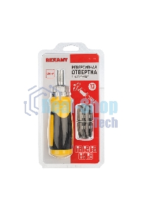 Набор Rexant 13 предметов с реверсивной отверткой