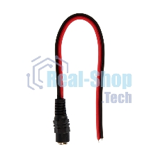 Разъем питания Rexant гнездо 2.5х5.5 мм с проводом 20 см