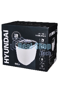 Хлебопечка Hyundai HYBM-P0613 550Вт белый/черный
