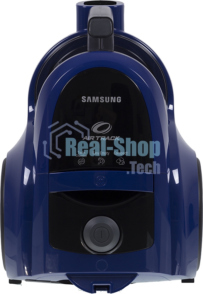 Пылесос Samsung VCC4520S36 синий/черный, 350/1600 Вт, уборка сухая, пылесборник контейнер 1.3 л