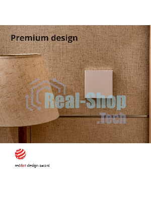Выключатель умный Aqara Smart wall switch H1 ((with neutral, single rocker) WS-EUK03