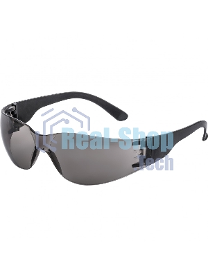 Очки защитные открытые, поликарбонатные, затемненные ОЧК203 (0-13023) Россия